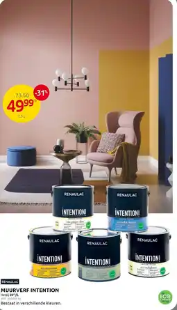 Brico Renaulac Muurverf Intention aanbieding