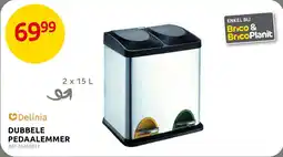 Brico Delinia Dubbele Pedaalemmer aanbieding