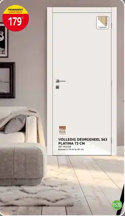 Brico Volledig Deurgeheel S63 Platina aanbieding