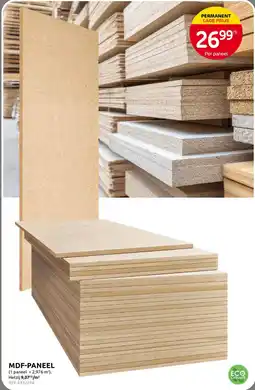 Brico MDF-Paneel aanbieding