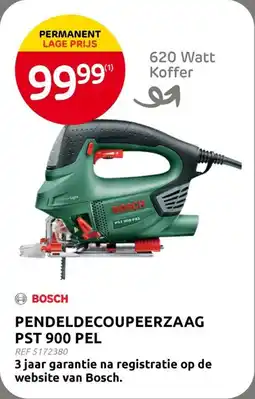 Brico Bosch Pendeldecoupeerzaag PST 900 Pel aanbieding