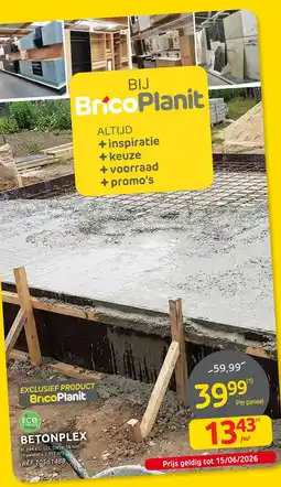 Brico Betonplex aanbieding