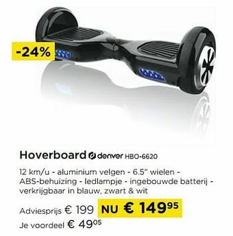 Molecule Hoverboard denver hbo-6620 aanbieding