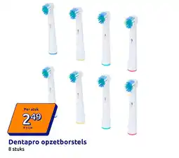 Action Dentapro opzetborstels aanbieding