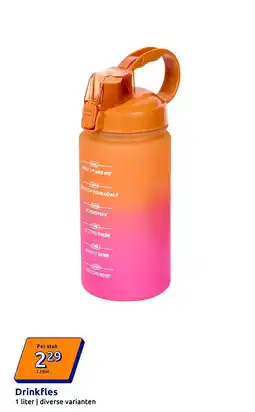 Action Drinkfles aanbieding