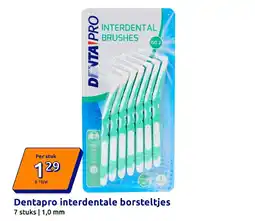 Action Dentapro interdentale borsteltjes aanbieding