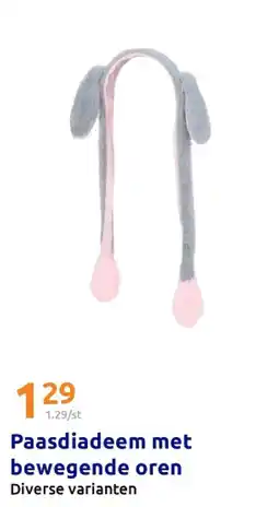 Action Paasdiadeem met bewegende oren aanbieding