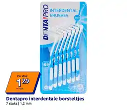 Action Dentapro interdentale borsteltjes aanbieding
