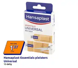 Action Hansaplast Essentials pleisters Universal aanbieding