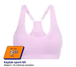 Action Kaytan sport-bh aanbieding