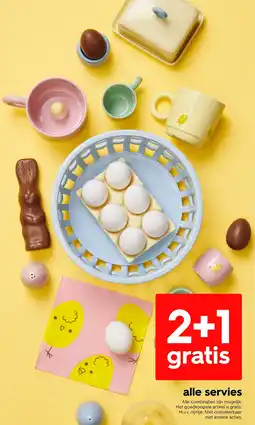 HEMA alle servies aanbieding