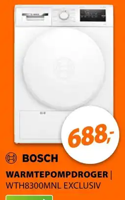 Expert Bosch warmtepompdroger aanbieding