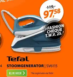 Expert Tefal stoomgenerator aanbieding