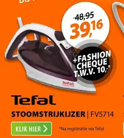 Expert Tefal stoomstrijkijzer aanbieding