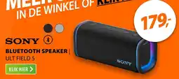 Expert Sony bluetooth speaker aanbieding