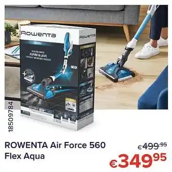 Rowenta air force 560 flex aqua