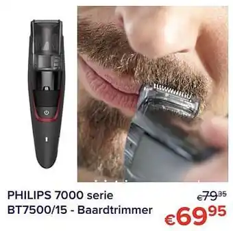 Philips 7000 serie bt7500-15 - baardtrimmer