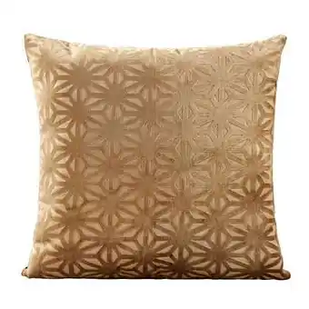 Leen Bakker Sierkussen Maeve - caramel/beige - 45x45 cm - Leen Bakker aanbieding