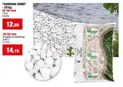Hubo Carrara rond aanbieding