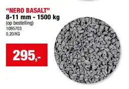 Hubo Nero basalt aanbieding