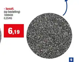 Hubo Basalt aanbieding