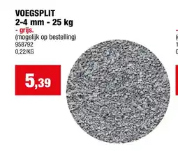 Hubo Voegsplit aanbieding