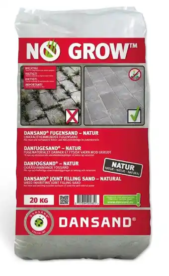 Zacht onkruidwerend voegzand dansand no grow
