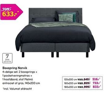 Leen Bakker Boxspring narvik aanbieding