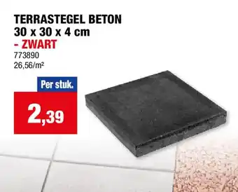 Terrastegel beton