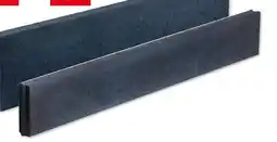 Hubo Betonnen boordsteen zwart aanbieding