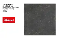 Hubo Stone black aanbieding