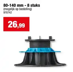 Hubo 80-140 mm 8 stuks aanbieding