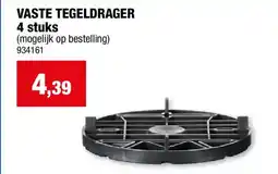 Hubo Vaste tegeldrager 4 stuks aanbieding