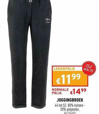 Trafic Joggingbroek aanbieding