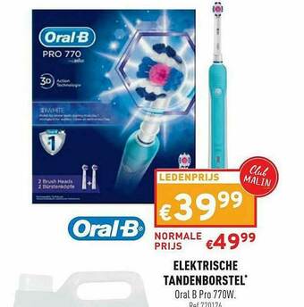 Trafic Elektrische Tandenborstel aanbieding