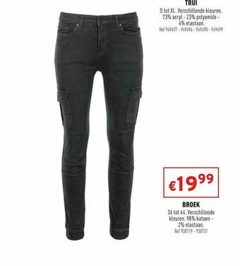 Trafic Broek aanbieding