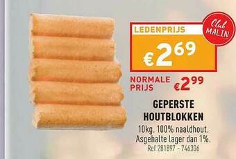 Trafic Geperste Houtblokken aanbieding