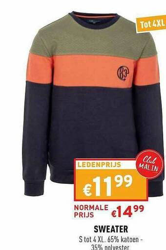 Trafic Sweater aanbieding