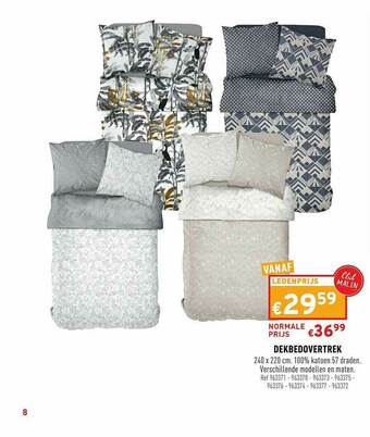 Trafic Dekbedovertrek aanbieding