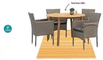 Leen Bakker Tafel dijon aanbieding