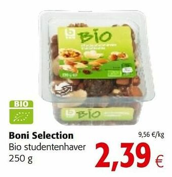 Colruyt Boni selection bio studentenhaver aanbieding