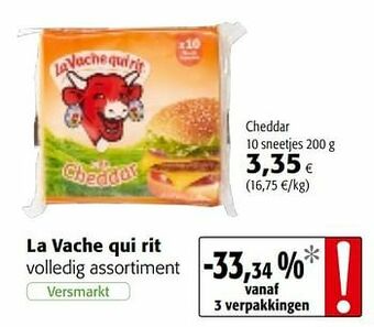Colruyt La vache qui rit volledig assortiment aanbieding
