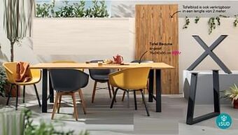 Leen Bakker Tafel beaune a-poot aanbieding