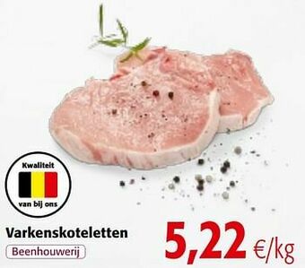 Colruyt Varkenskoteletten aanbieding