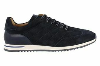 Berca Shoes Cnudde - Luxurious Handmade Shoes Italy Veterschoen Heren Volledig Leder - Blauw aanbieding