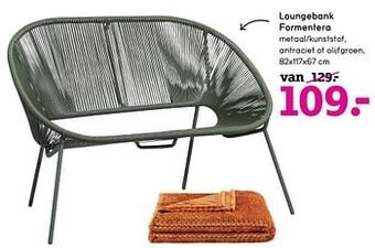 Leen Bakker Loungebank formentera aanbieding