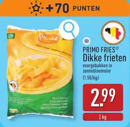 ALDI Primo Fries Dikke Frieten aanbieding