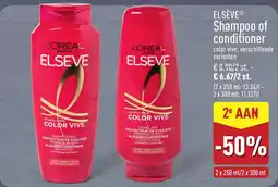 ALDI Elseve Shampoo of Conditioner aanbieding