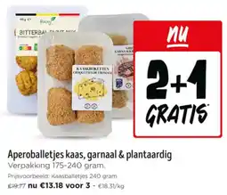 Jumbo Aperoballetjes kaas, garnaal & plantaardig aanbieding