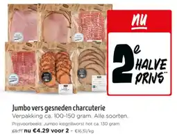 Jumbo Jumbo Vers Gesneden Charcuterie aanbieding